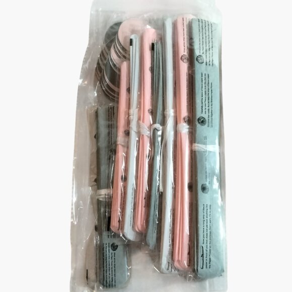 Tassel Garland Kit Pink Gray White Birthdays Weddings Parties - Picture 2 of 10
